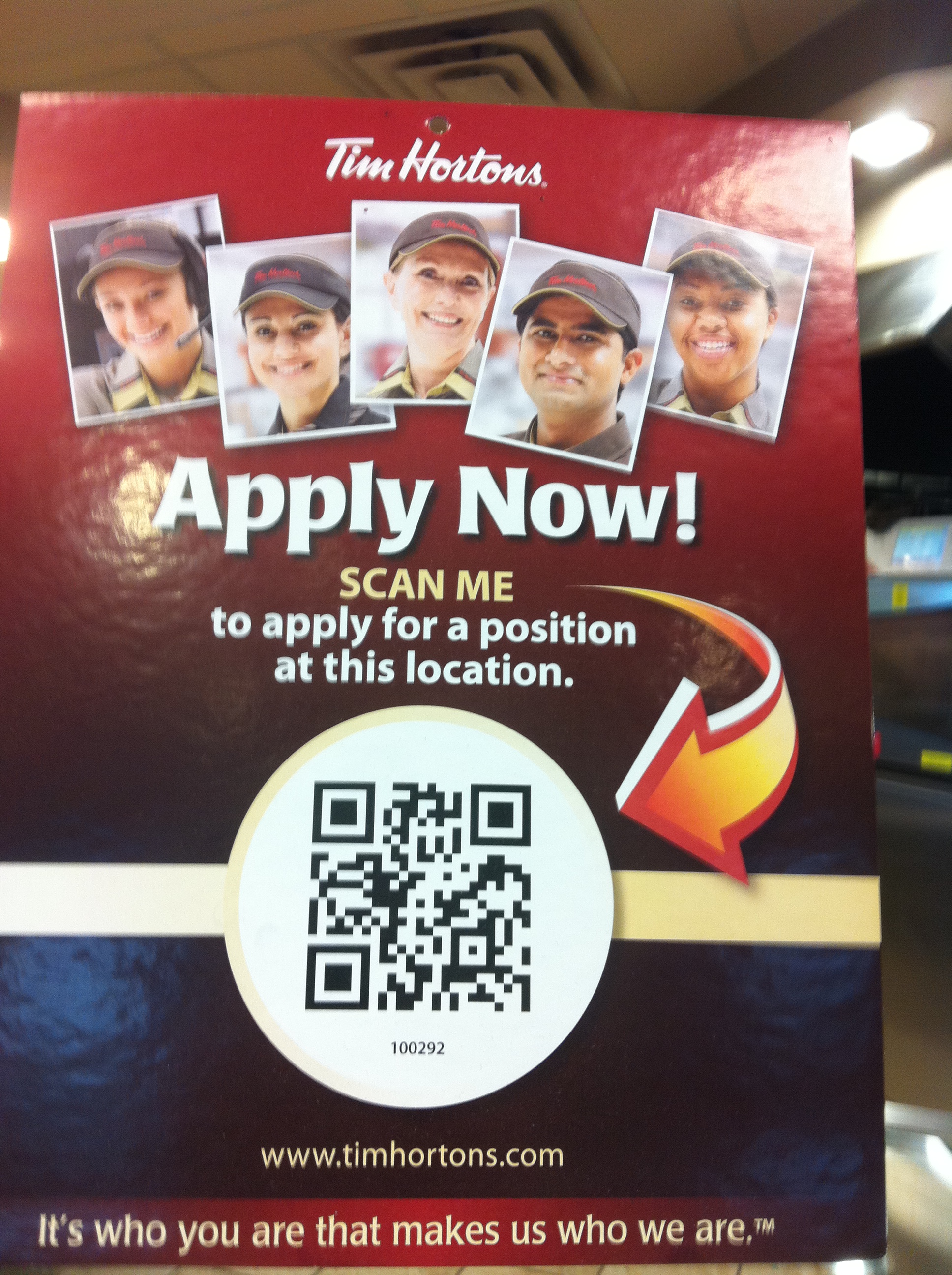 Close Up Agency Tim Horton's Recruitment